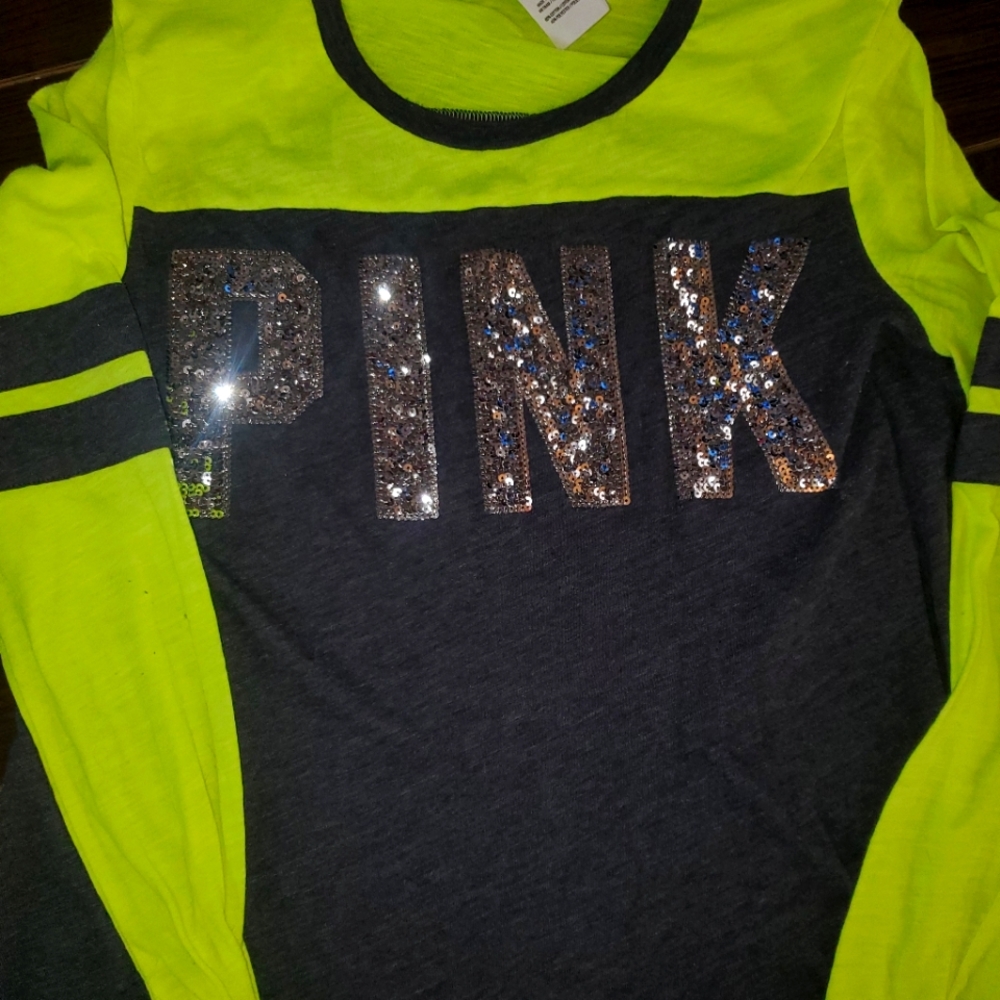 Pink bling shirt